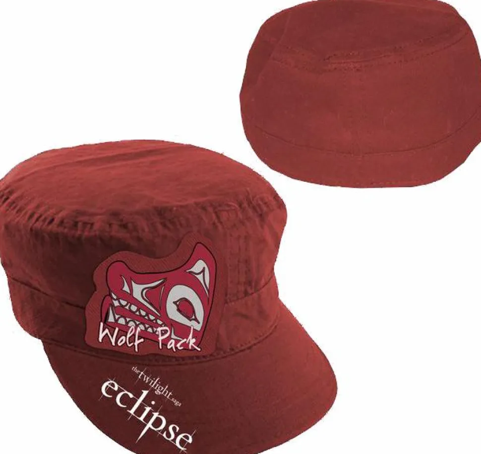 Twilight Saga: Eclipse - Wolf Pack Cadet Hat (Red)