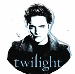 Twilight Saga: Edward Cullen Clear Vinyl Sticker (Style C)