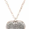 Twilight Saga: Heart Quote Necklace