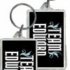 Twilight Saga: Lucite Keychain D - Team Edward