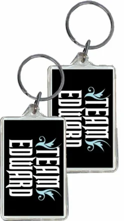 Twilight Saga: Lucite Keychain D - Team Edward
