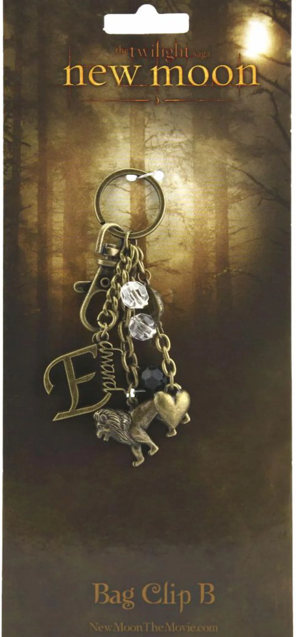 Twilight Saga: New Moon - Edward Cullen KeyRing BagClip B