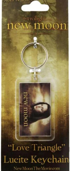 Twilight Saga: New Moon - Love Triangle Lucite Keychain