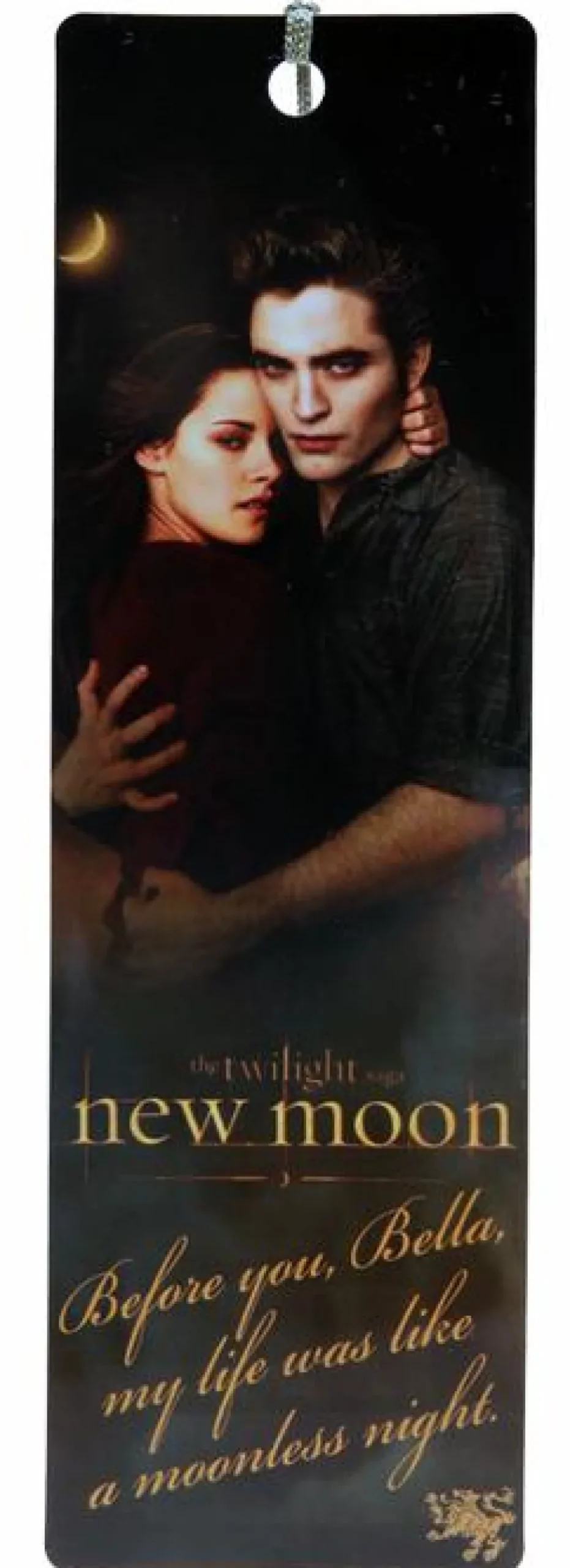 Twilight Saga: New Moon - Moonless Quote (Ed & Bella) Bookmark