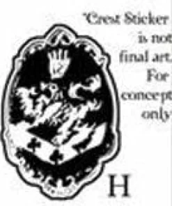 Twilight Saga: Sticker H - Cullen Crest