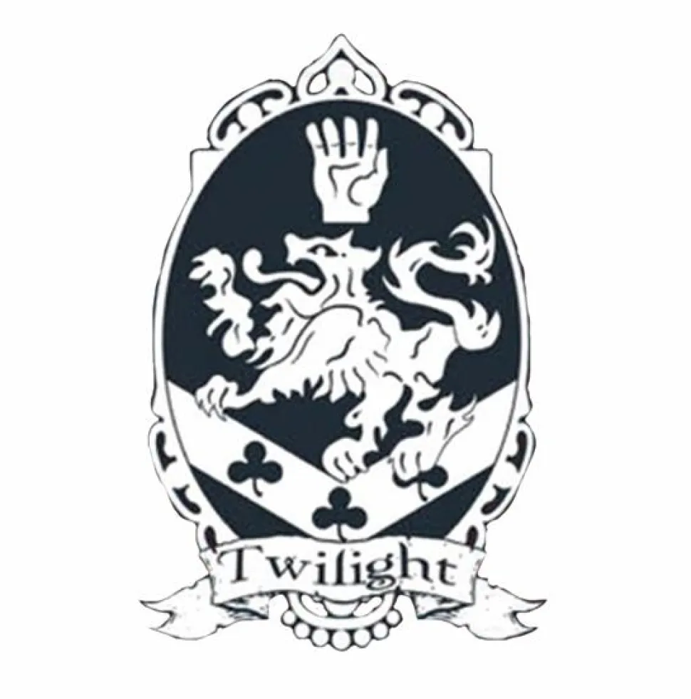 Twilight Saga: Twilight - Cullen Family Crest Clear Vinyl Sticker