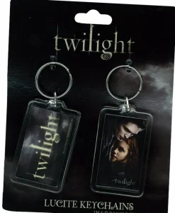 Twilight Saga: Twilight - Lucite Keychain Set 6 (2-Pack) Logo and One Sheet