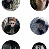 Twilight Saga: Twilight - Team Edward Button / Pin 6-Pack (Style D)