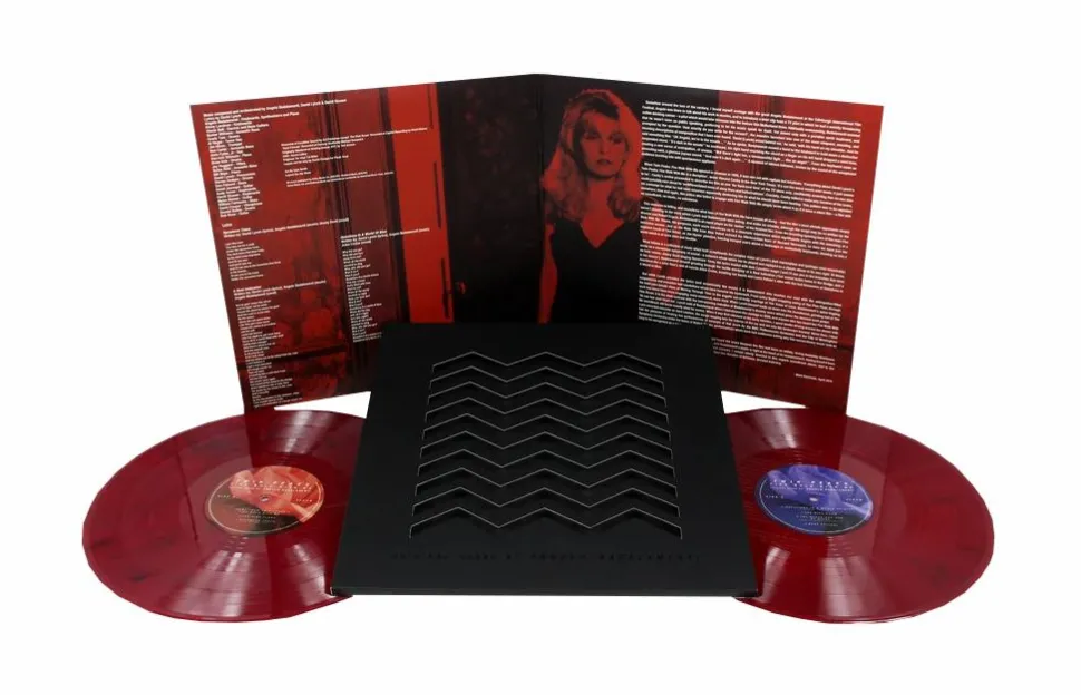 Twin Peaks: Fire Walk With Me - Original Motion Picture Soundtrack by Angelo Badalamenti 2xLP Vinyl Record (Cherry Pie Coloured Vinyl)