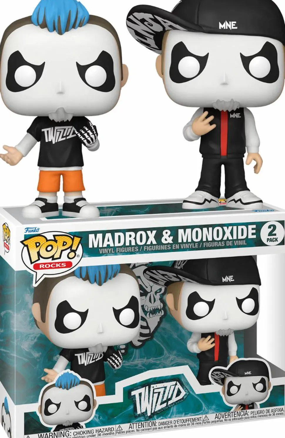 Twiztid - Madrox & Monoxide Pop! Vinyl Figure 2-Pack