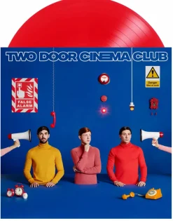 Two Door Cinema Club - False Alarm LP Vinyl Record (Limited Edition Red Vinyl)