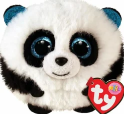 Ty Puffies - Bamboo the Panda 3.5” Beanie Plush