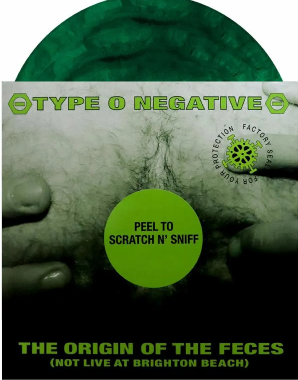 Type O Negative - The Origin of the Feces 2xLP Vinyl Record (Green & Black Coloured Vinyl)
