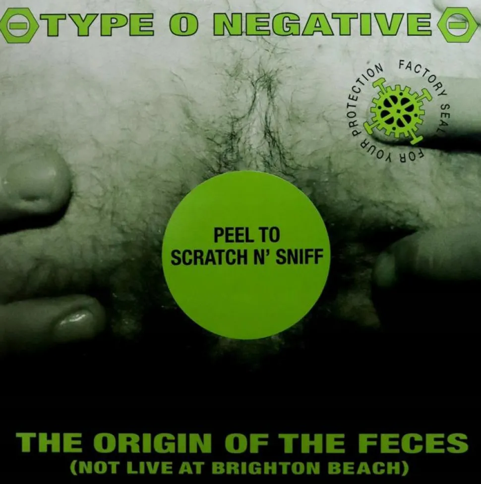 Type O Negative - The Origin of the Feces 2xLP Vinyl Record (Green & Black Coloured Vinyl)
