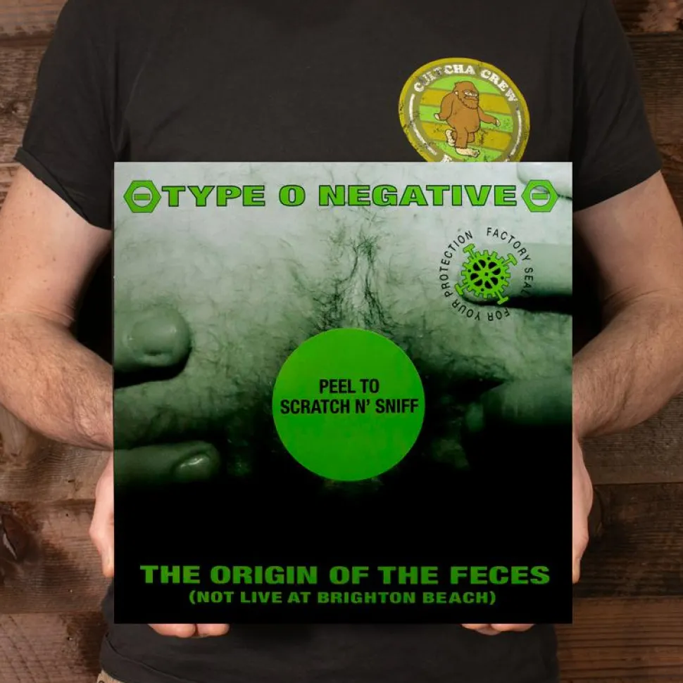 Type O Negative - The Origin of the Feces 2xLP Vinyl Record (Green & Black Coloured Vinyl)