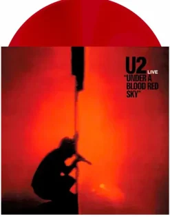U2 - Live Under A Blood Red Sky 40th Anniversary LP Vinyl Record (2023 Record Store Black Friday Exclusive Red Coloured Vinyl)