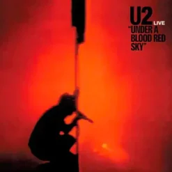 U2 - Live Under A Blood Red Sky 40th Anniversary LP Vinyl Record (2023 Record Store Black Friday Exclusive Red Coloured Vinyl)
