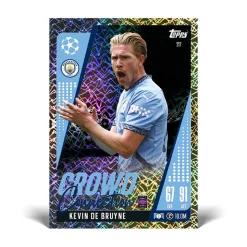 UEFA - 2024/25 Topps Match Attax Extra Soccer Trading Cards Pack (12 Cards)