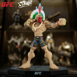 UFC - Alex Pereira Bow & Arrow Tribal Pose with Headdress Limited Edition 11" Vinyl Figure by Tracy Tubera