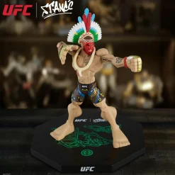 UFC - Alex Pereira Bow & Arrow Tribal Pose with Headdress Limited Edition 11