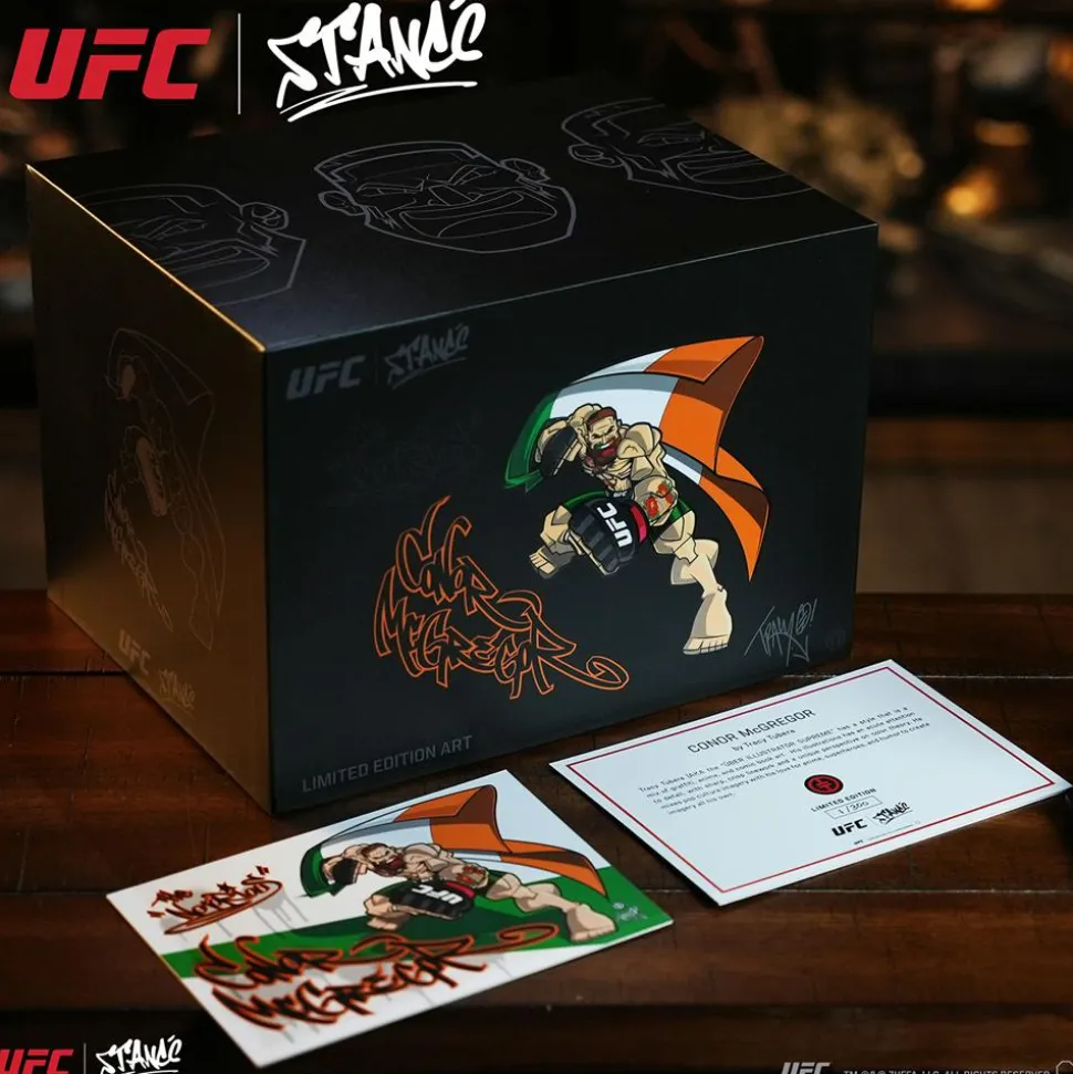 UFC - Conor McGregor with Victory Flag Limited Edition 7" Vinyl Figure by Tracy Tubera