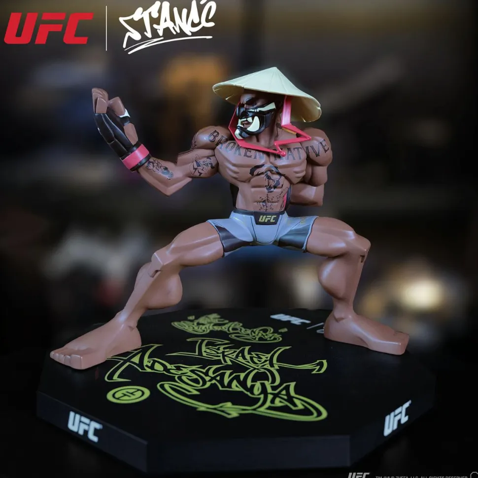 UFC - Israel "The Last Stylebender" Adesanya 7.5" Vinyl Figure by Tracy Tubera