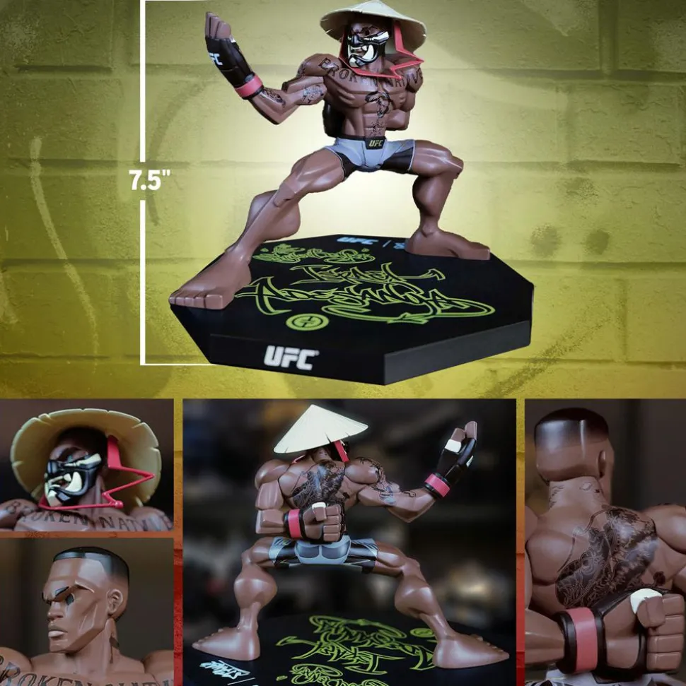 UFC - Israel "The Last Stylebender" Adesanya 7.5" Vinyl Figure by Tracy Tubera