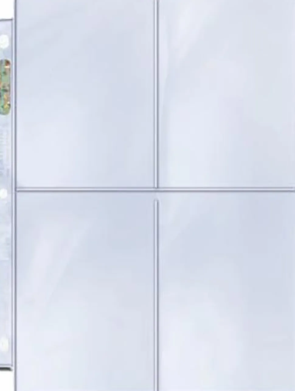 Ultra Pro - 4 Pocket Page (3.5 x 5.25) (Single Unit)