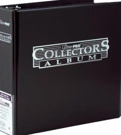 Ultra Pro - Black 3 Ring Binder Collectors Card Album