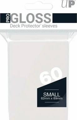 Ultra Pro - Clear PRO-Gloss Small Deck Protector Sleeves (60 Count)