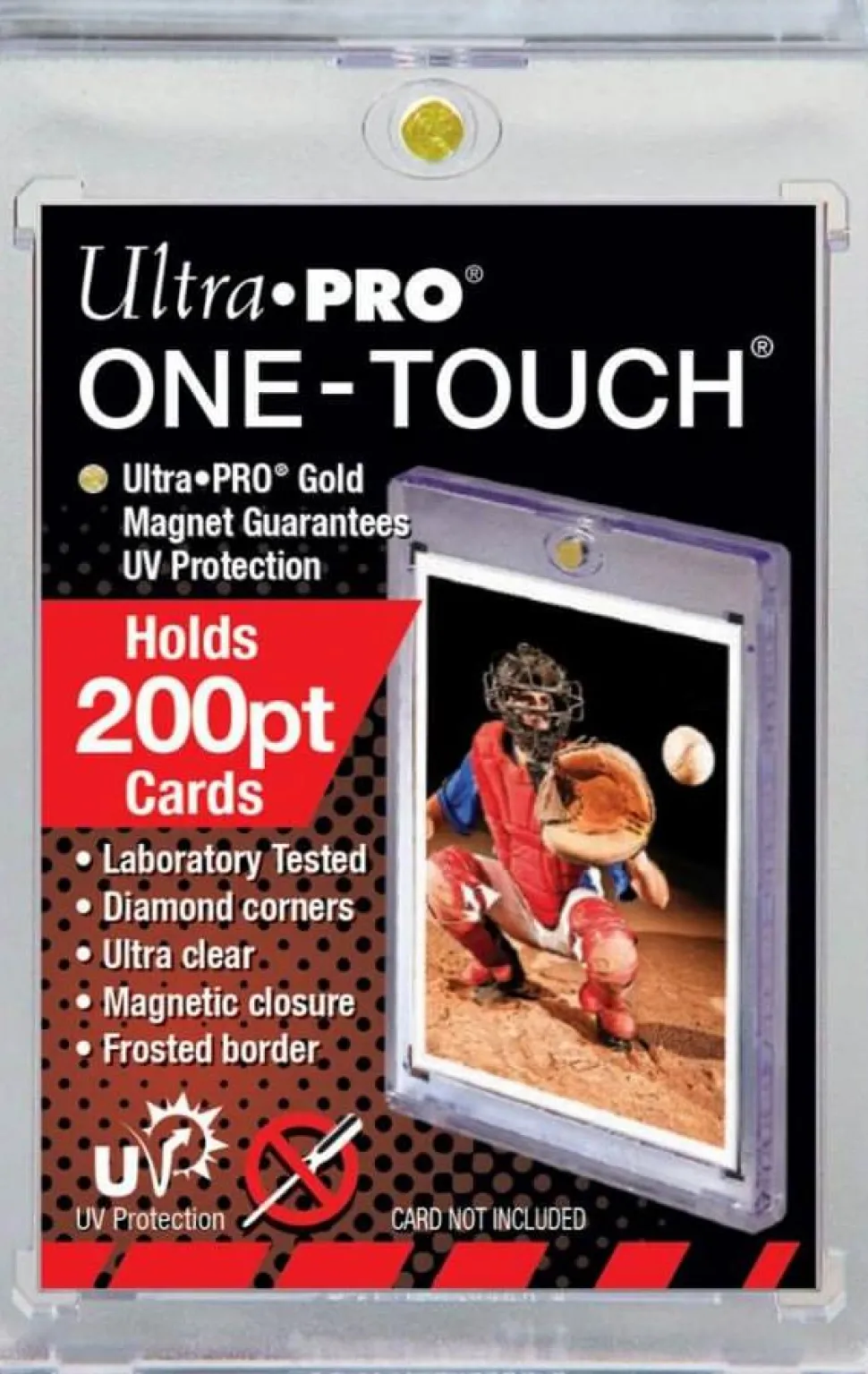 Ultra Pro - Clear 200pt Magnetic UV One-Touch Card Holder