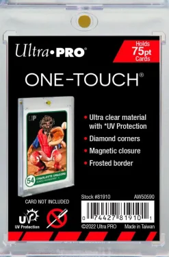Ultra Pro - Clear 75pt Magnetic UV One-Touch Card Holder