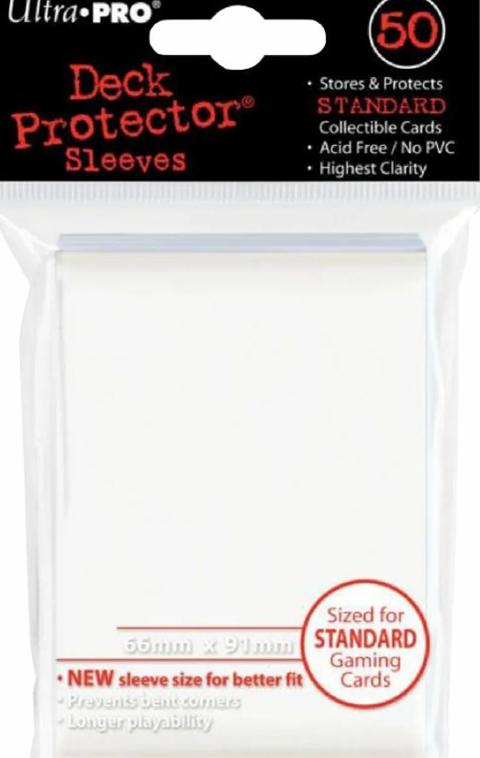Ultra Pro - Deck Protectors 50 Count (White)