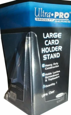 Ultra Pro - Large Lucite Easel Card Holder Stand