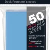 Ultra Pro - Light Blue Non-Glare Pro-Matte Standard Deck Protector Sleeves (50 Count)