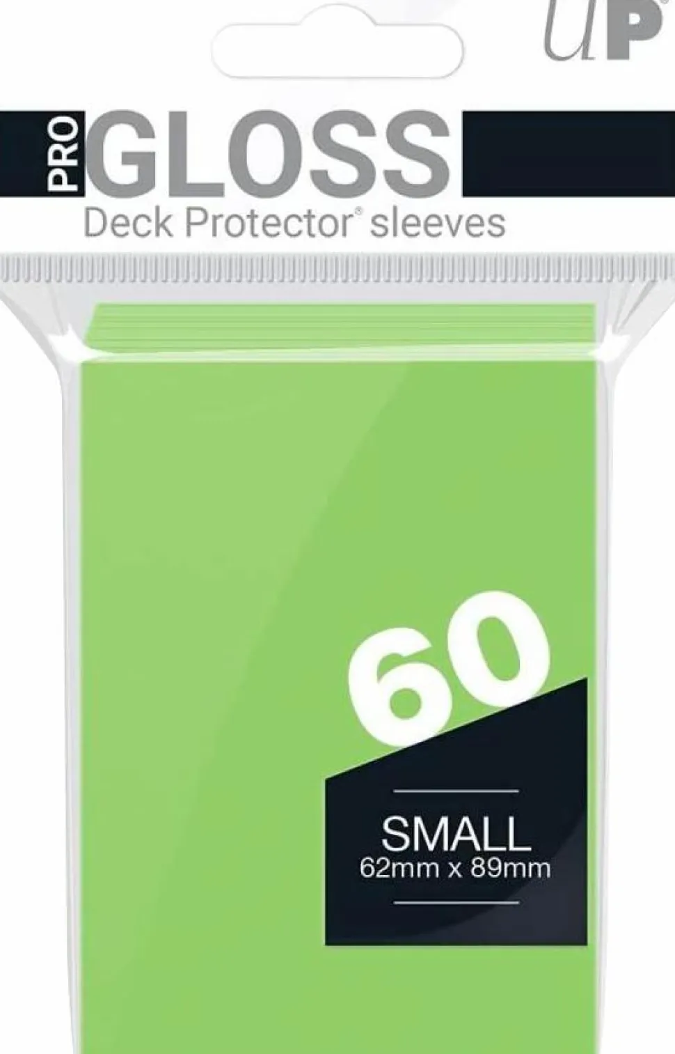 Ultra Pro - Lime Green PRO-Gloss Small Deck Protector Sleeves (60 Count)