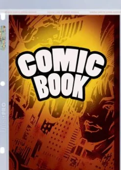 Ultra Pro - Ultra Clear Current & Silver Age 3-Ring Flexible Comic Book Page Sleeves (Single Unit)