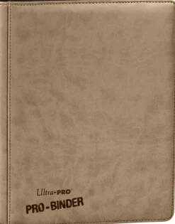 Ultra Pro - White Premium Leatherette 9-Pocket PRO-Binder Card Album