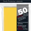 Ultra Pro - Yellow Non-Glare Pro-Matte Standard Deck Protector Sleeves (50 Count)