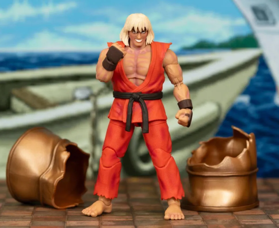 Ultra Street Fighter II: The Final Challengers - Violent Ken Deluxe 1/12th Scale Action Figure (2024 SDCC Exclusive)