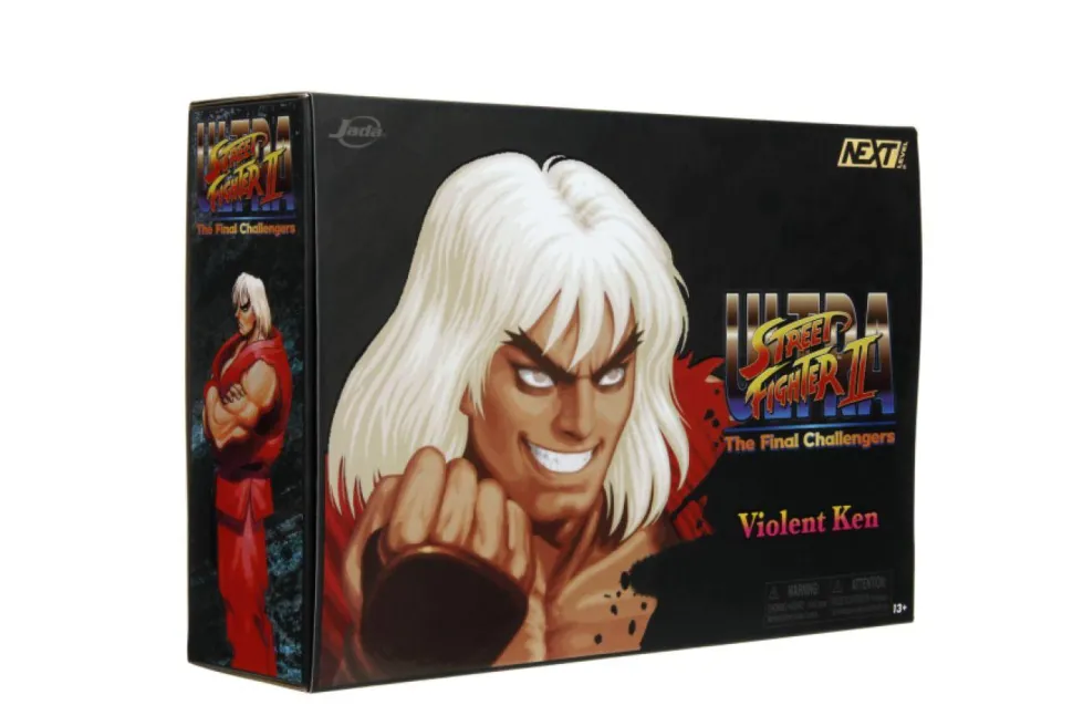 Ultra Street Fighter II: The Final Challengers - Violent Ken Deluxe 1/12th Scale Action Figure (2024 SDCC Exclusive)