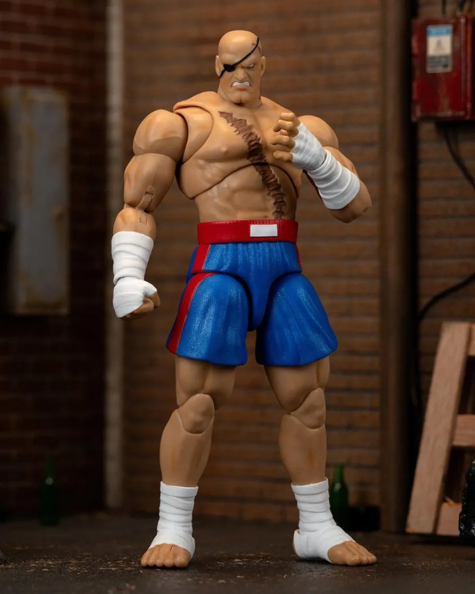 Ultra Street Fighter II: The Final Challengers - Sagat 1/12th Scale Action Figure