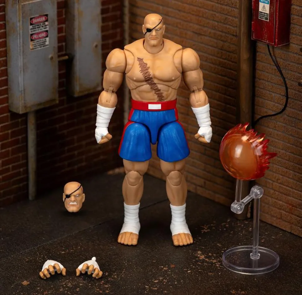 Ultra Street Fighter II: The Final Challengers - Sagat 1/12th Scale Action Figure