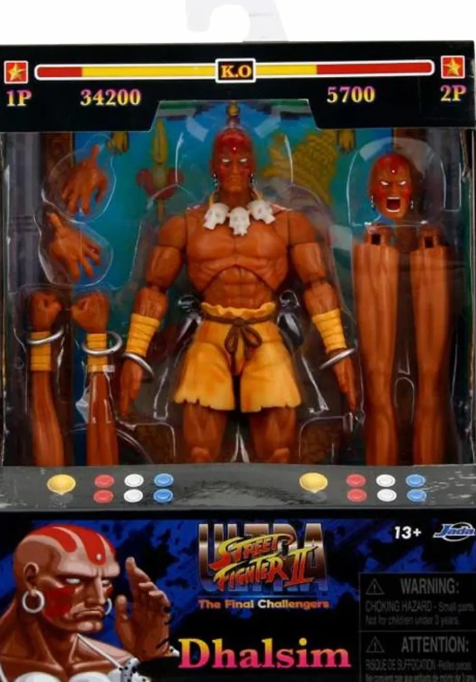 Ultra Street Fighter II: The Final Challengers - Dhalsim 1/12th Scale Action Figure
