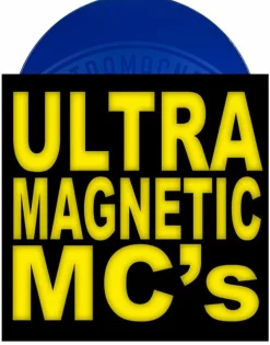 Ultramagnetic MCs - Ultra Ultra / Silicon Bass 12" Single Vinyl Record (2023 Record Store Day Exclusive Blue Coloured Vinyl)