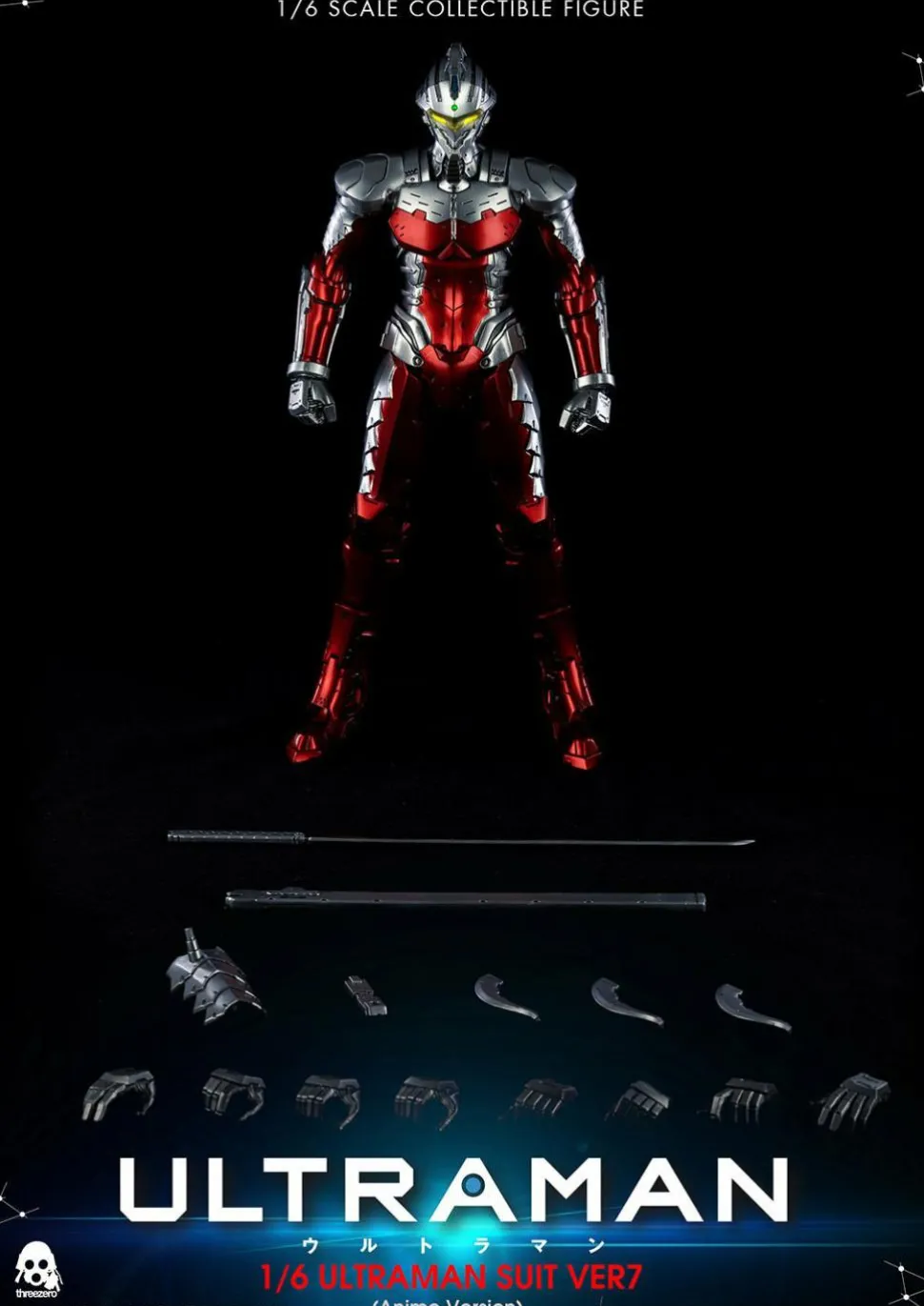 Ultraman (2019) - Ultraman Suit Ver7 Anime Version 1/6th Scale Action Figure (Int Sales Only)