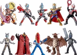 Ultraman - Galaxy Version 14 Connect the Wishes Blind Box Figure (Display of 9)