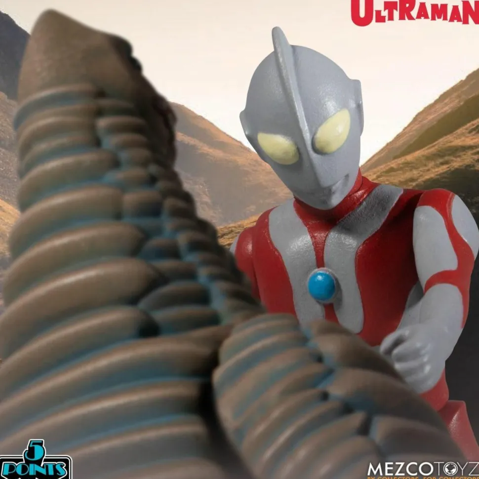 Ultraman - Ultraman & Red King 5-Points 3.75” Action Figure 2-Pack