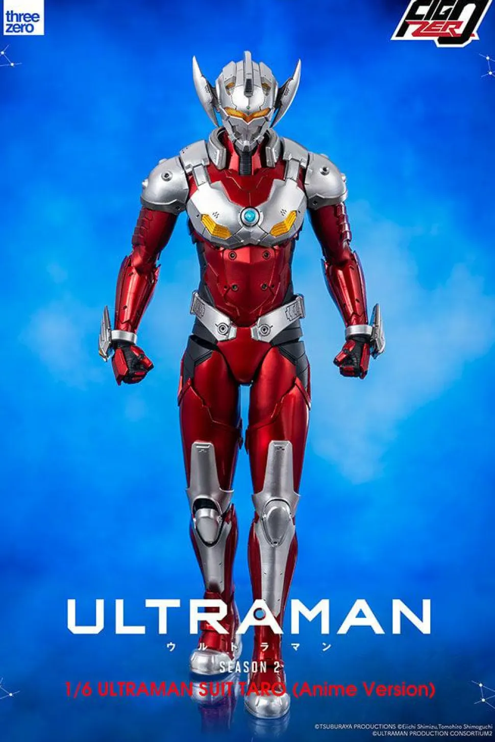 Ultraman - Ultraman Suit Taro Anime Version 1/6th Scale Action Figure (Int Sales Only)