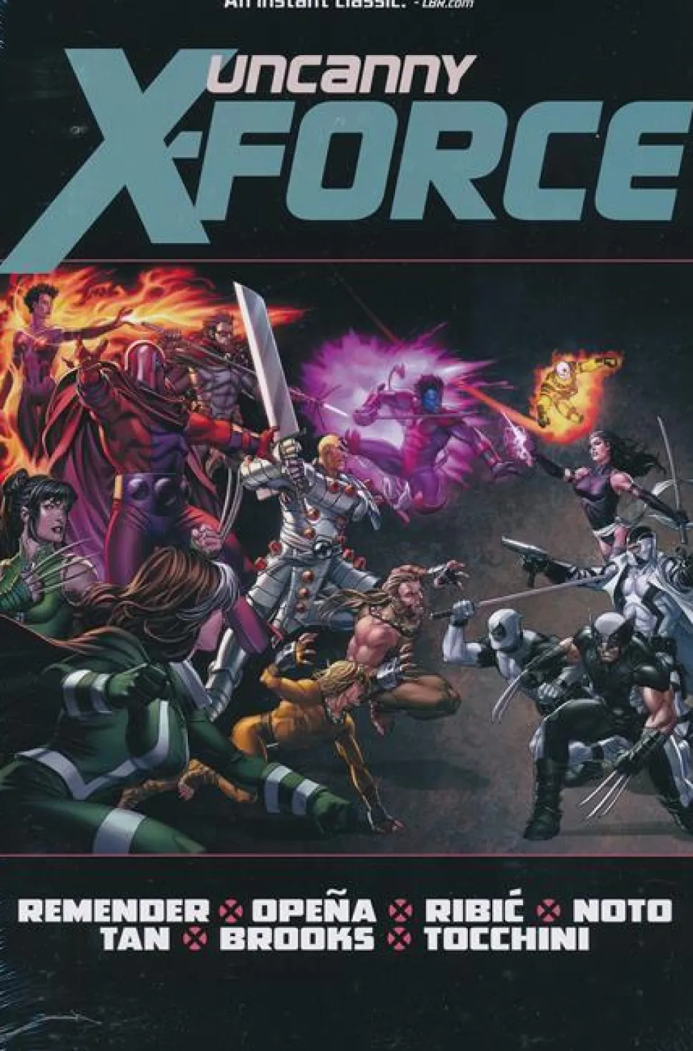 Uncanny X-Force - Uncanny X-Force by Rick Remender Omnibus Hardcover Book (DM Variant Cover)